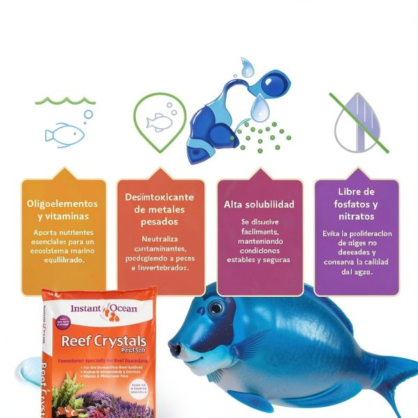 Instant Ocean Reef Crystals Salt 160‑Gallon Enriched for Aquariums-2