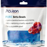 Aqueon PURE Betta Beads, Water Care for Unfiltered Aquariums, Maintains Clear Water and Helps Breakdown Organic Sludge, Blue-0