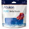 Aqueon PURE Betta Beads, Water Care for Unfiltered Aquariums, Maintains Clear Water and Helps Breakdown Organic Sludge, Blue-8