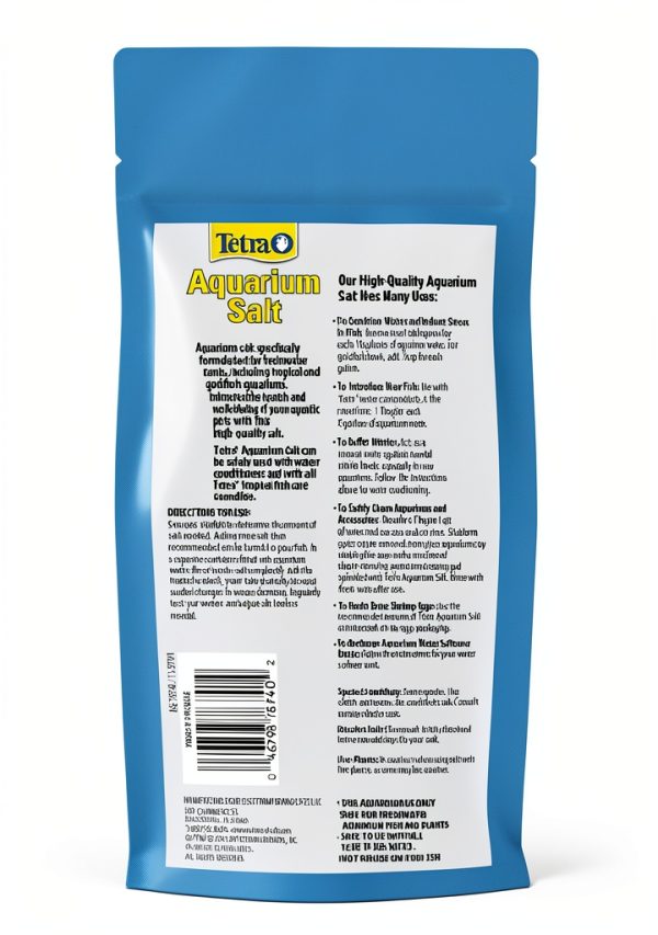 Tetra Aquarium Salt for Freshwater Tanks 16 Ounce Quality Electrolyte-1