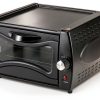 Oven for Home Includes Accessories, Electric Countertop Oven & Pizza Maker, Adjustable Temperature-0