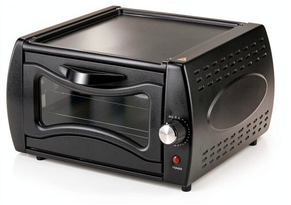 Oven for Home Includes Accessories, Electric Countertop Oven & Pizza Maker, Adjustable Temperature-0